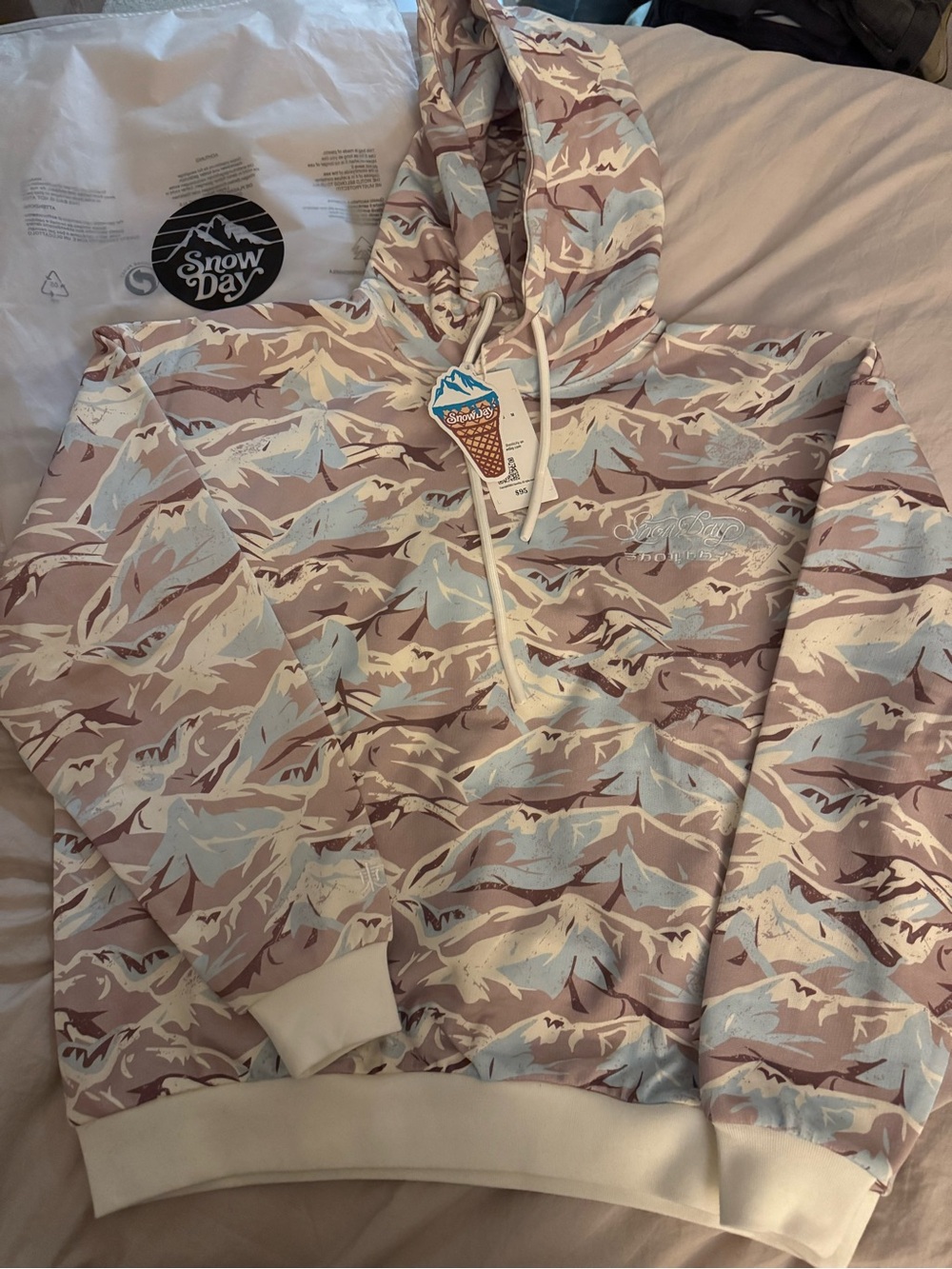 Snow Day Snow Mountain Hoodie